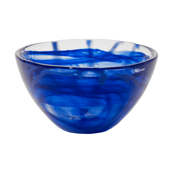 Contrast skål 160 mm - Blå-blå - Kosta Boda