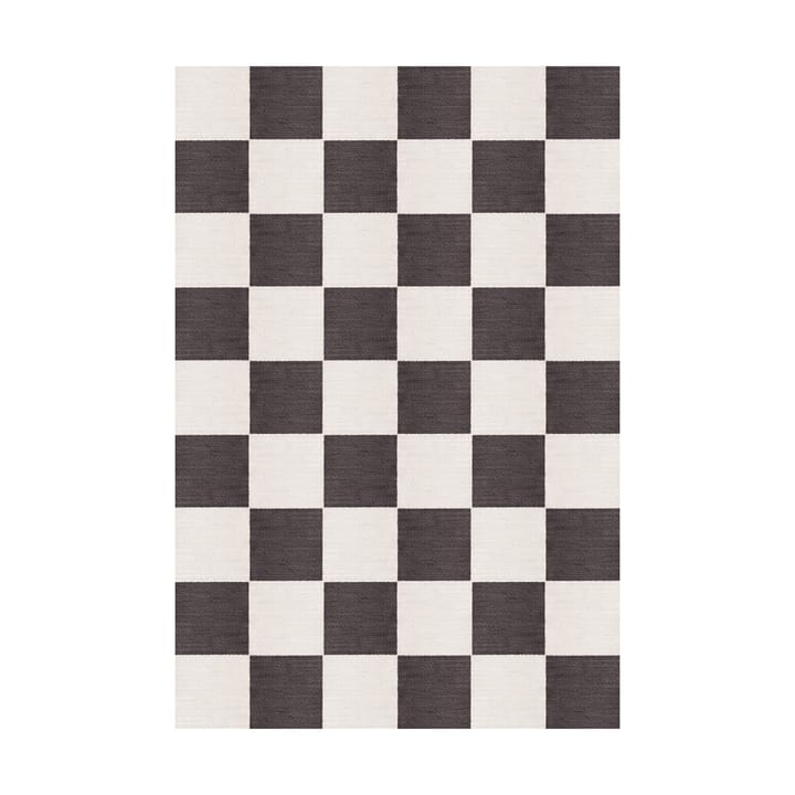 Chess uldtæppe - Black and white, 250x350 cm - Layered