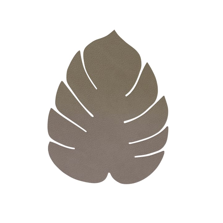 Monstera Leaf Nupo glasunderlag - Army green - LIND DNA