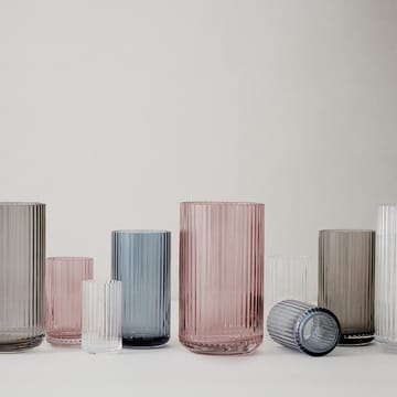 Lyngby vase glas smoke brown - 20 cm - Lyngby Porcelæn