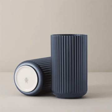Lyngby vase midnatsblå mat - 25 cm - Lyngby Porcelæn