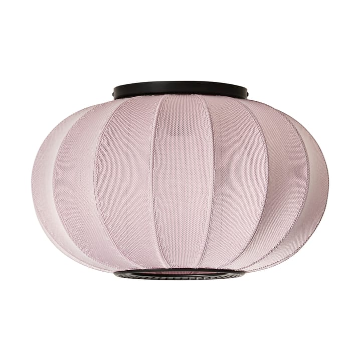 Knit-Wit 45 Oval væg- og loftlampe - Light pink - Made By Hand