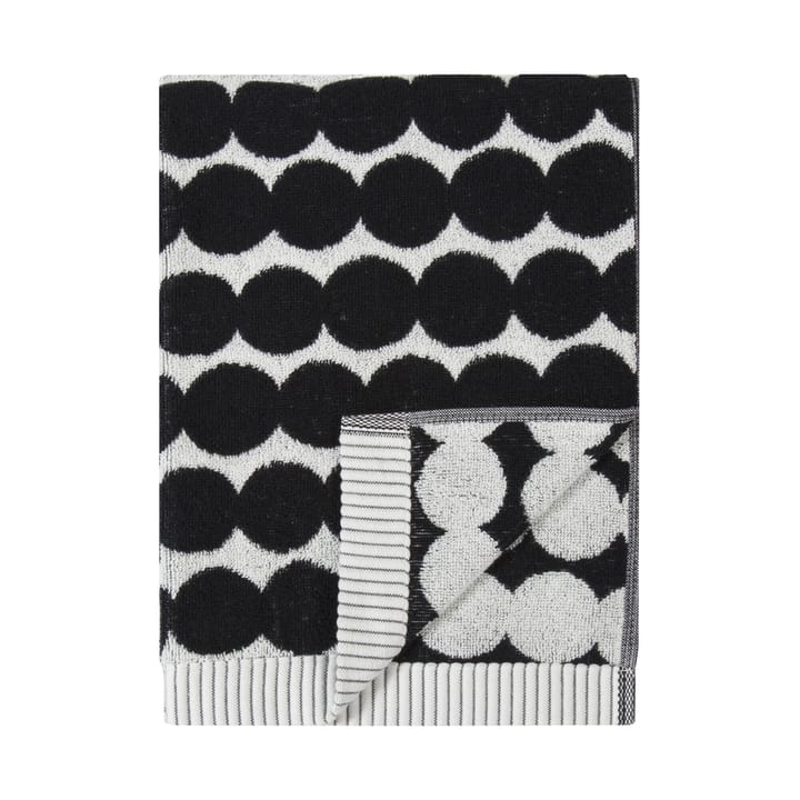 Räsymatto håndklæde sort - Håndklæde 50 x 100 cm - Marimekko