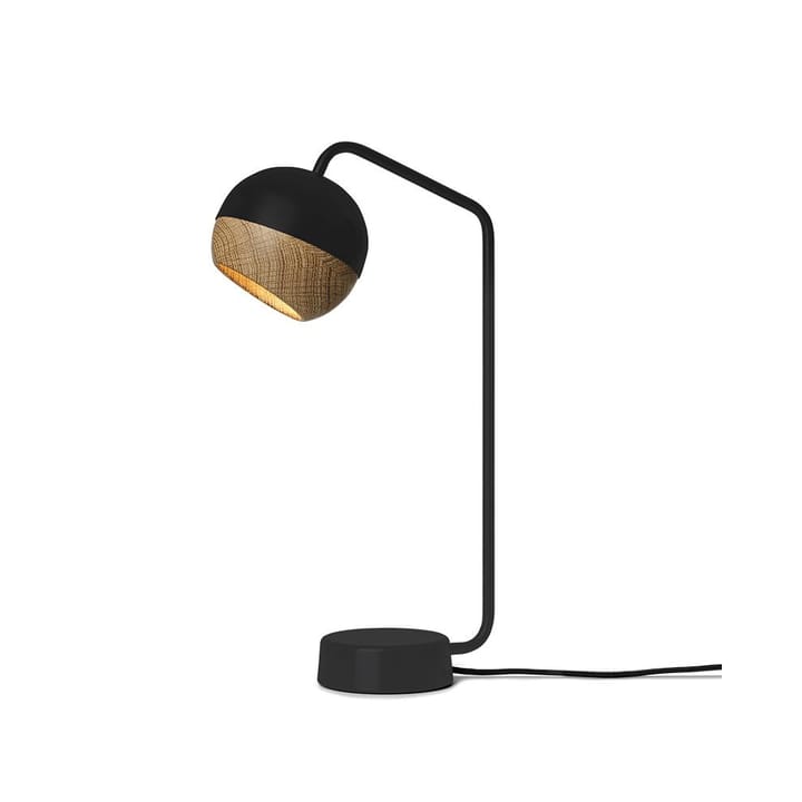 Ray bordlampe - Black - egedetalje på skærm - Mater
