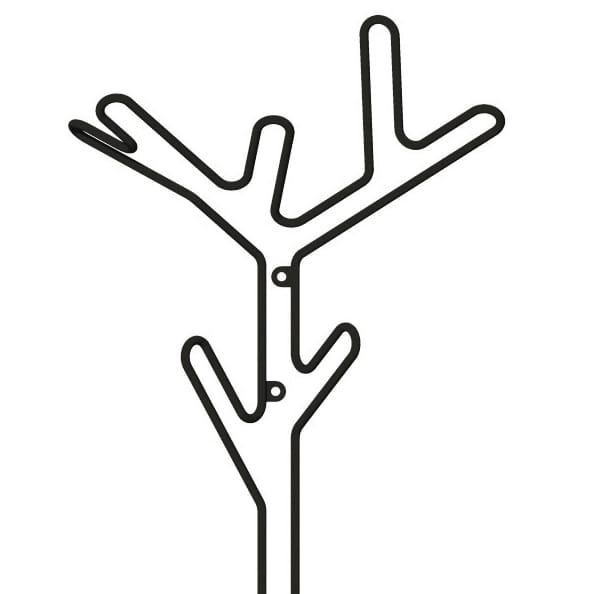 Branch knagerække - sort - Maze