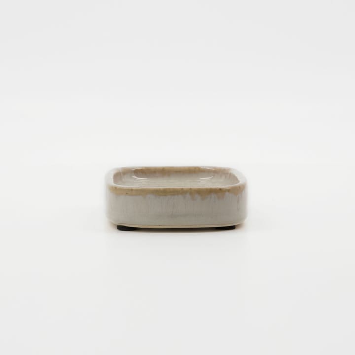 Datura sæbeskål 8x12 cm - Shellish grey - Meraki