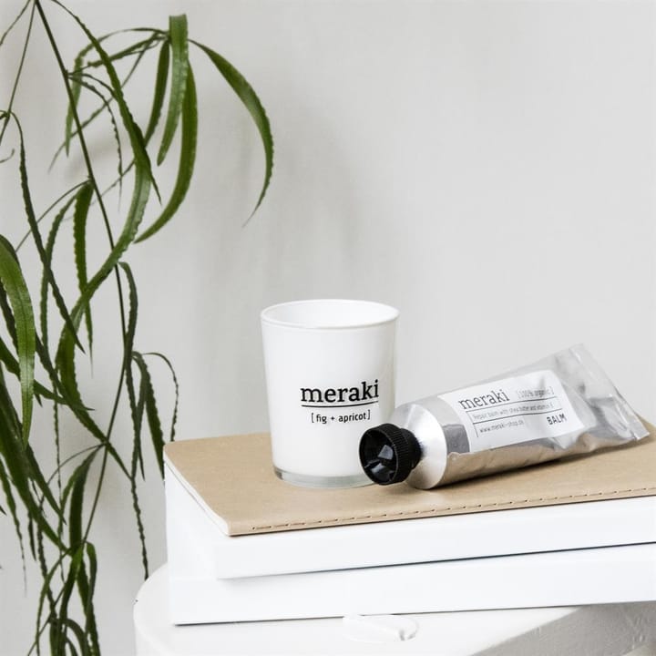 Meraki duftlys 12 timer - White tea-ginger - Meraki