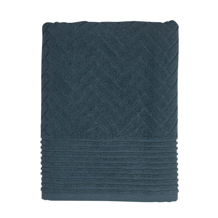 Brick gæstehåndklæde pakke med 2 styk - midnight blue - Mette Ditmer
