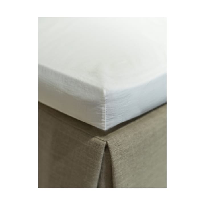 Satina kuvertlagen EKO - Hvid, 180x200 cm - Mille Notti