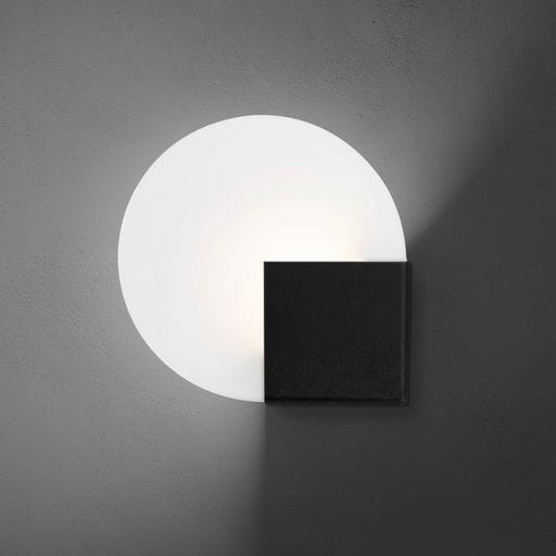 Sun væglampe Ø21 cm - Sort - Örsjö Belysning