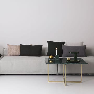 Ninety sofabord - marmor marquina, sort understel - OX Denmarq