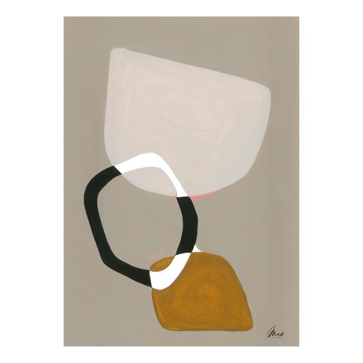 Composition 03 plakat - 30x40 cm - Paper Collective