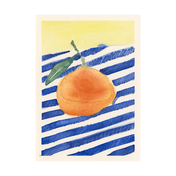 Orange plakat - 50x70 cm - Paper Collective