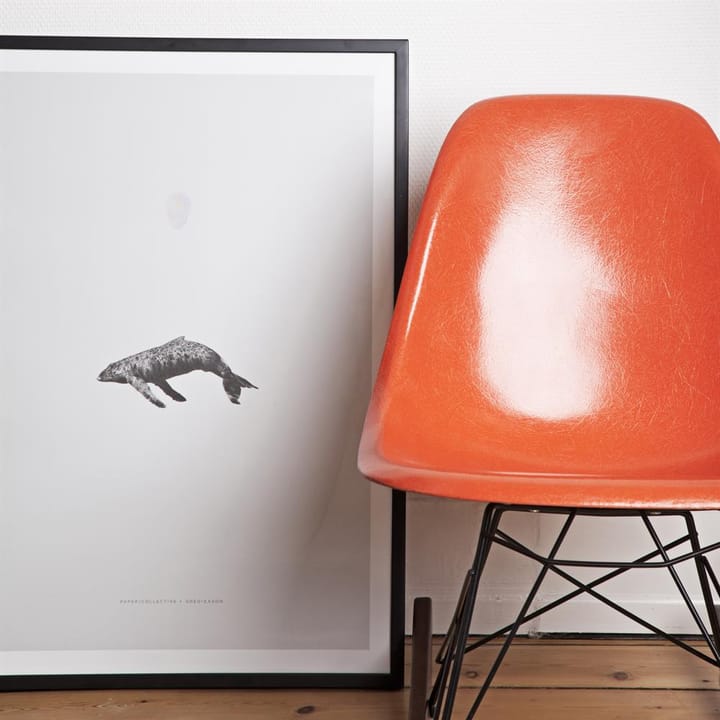Whale Reprise plakat - 50 x 70 cm - Paper Collective