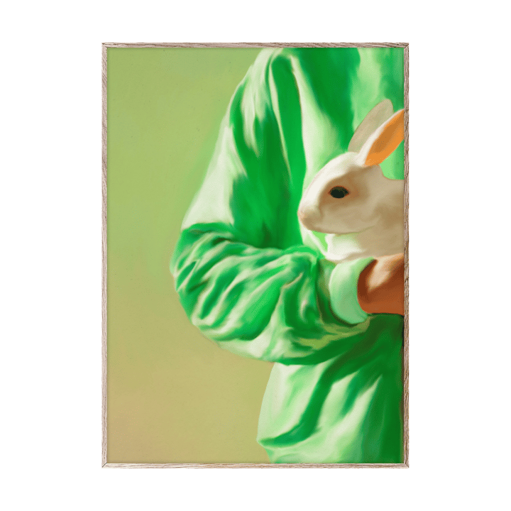 White Rabbit plakat - 50x70 cm - Paper Collective