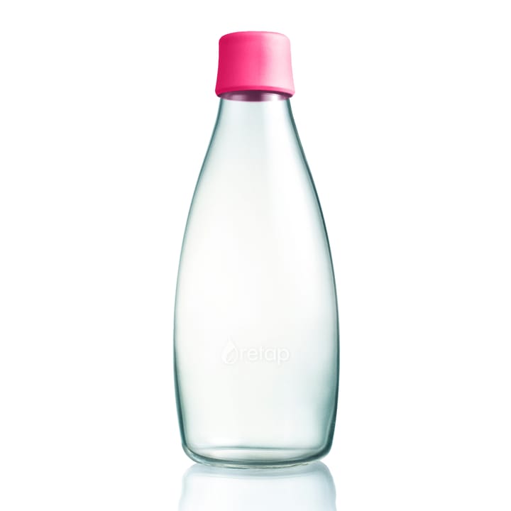Retap vandflaske 0,8 l - pink-lyserød - Retap