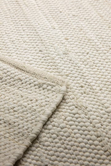 Cotton måtte 60x90 cm - desert white (hvid) - Rug Solid