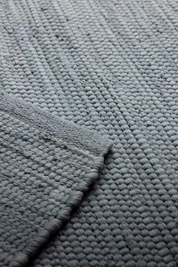 Cotton måtte 65x135 cm - Steel grey (grå) - Rug Solid