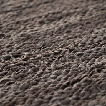 Leather måtte 140x200 cm - Wood (brun) - Rug Solid