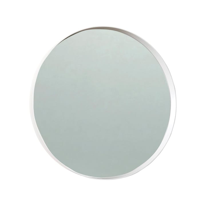 Spejl 9 - hvid, Ø80 cm - Scherlin