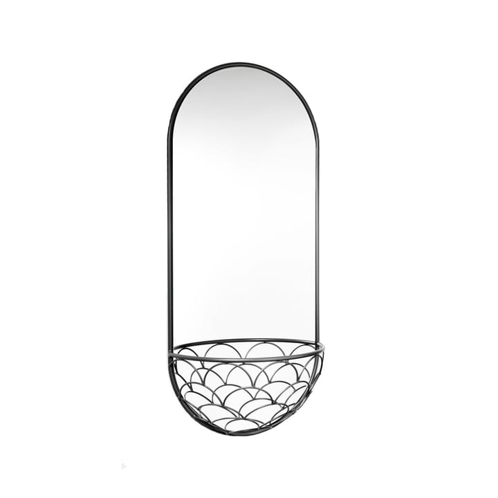 Haga spejl - grå, 40x90 cm - SMD Design