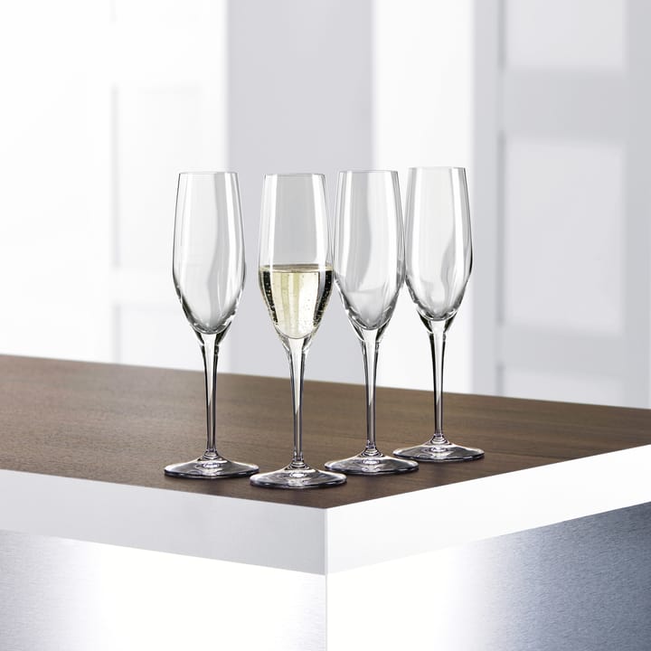 Authentis champagneglas – 19 cl – 4 stk. - klar - Spiegelau