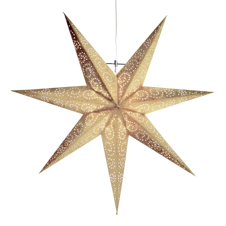 Antique Adventstjerne 60 cm - guld - Star Trading