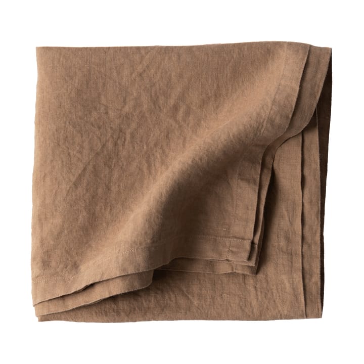 Borddug linned 175x175 cm - Hazelnut - Tell Me More