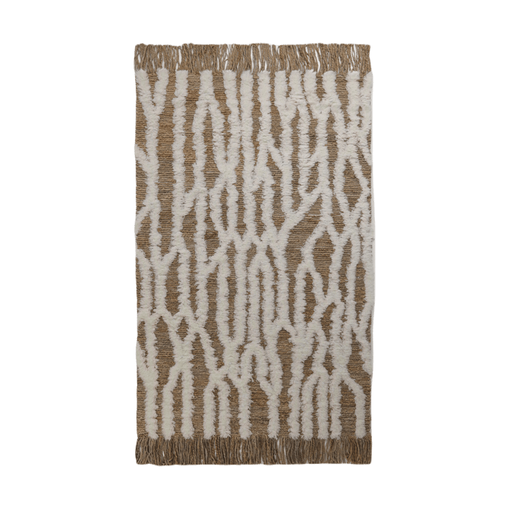 Wahl jutetæppe 200x300 cm - Brown-offwhite - Tinted
