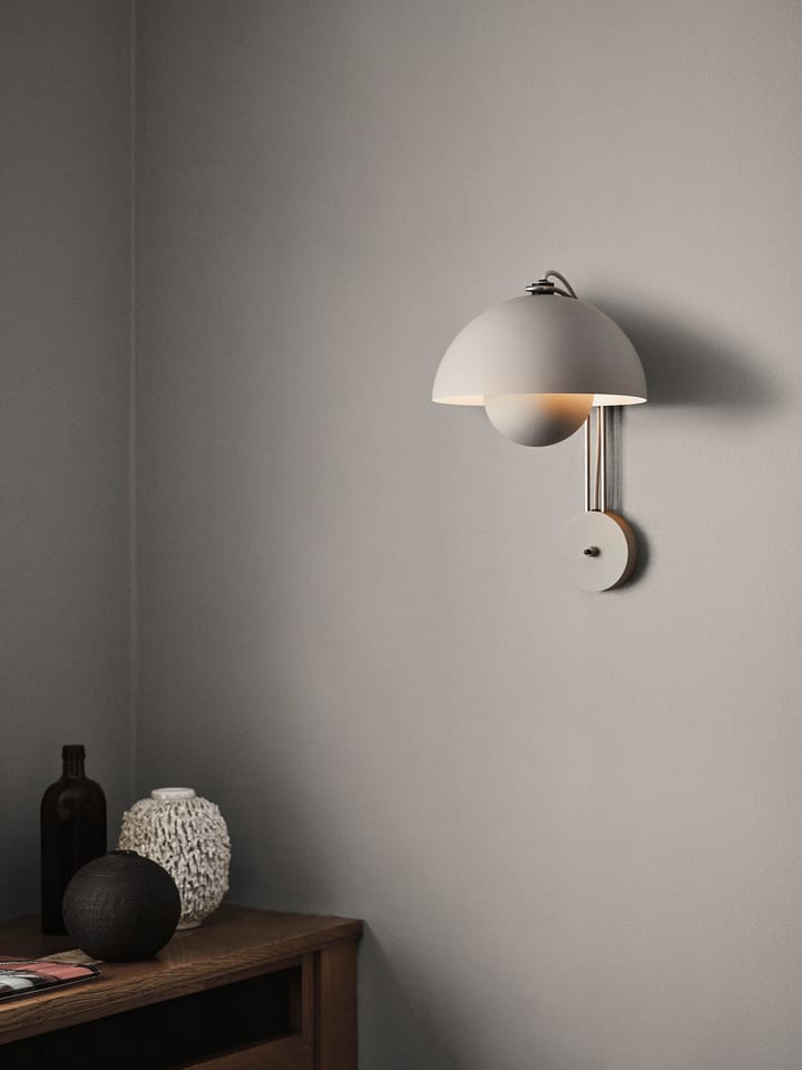 Flowerpot væglampe VP8 - Grey beige - &Tradition
