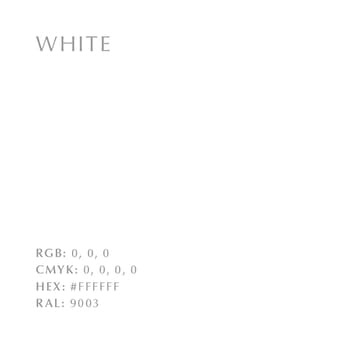 Acorn lampeskærm hvid - poleret messing - Umage